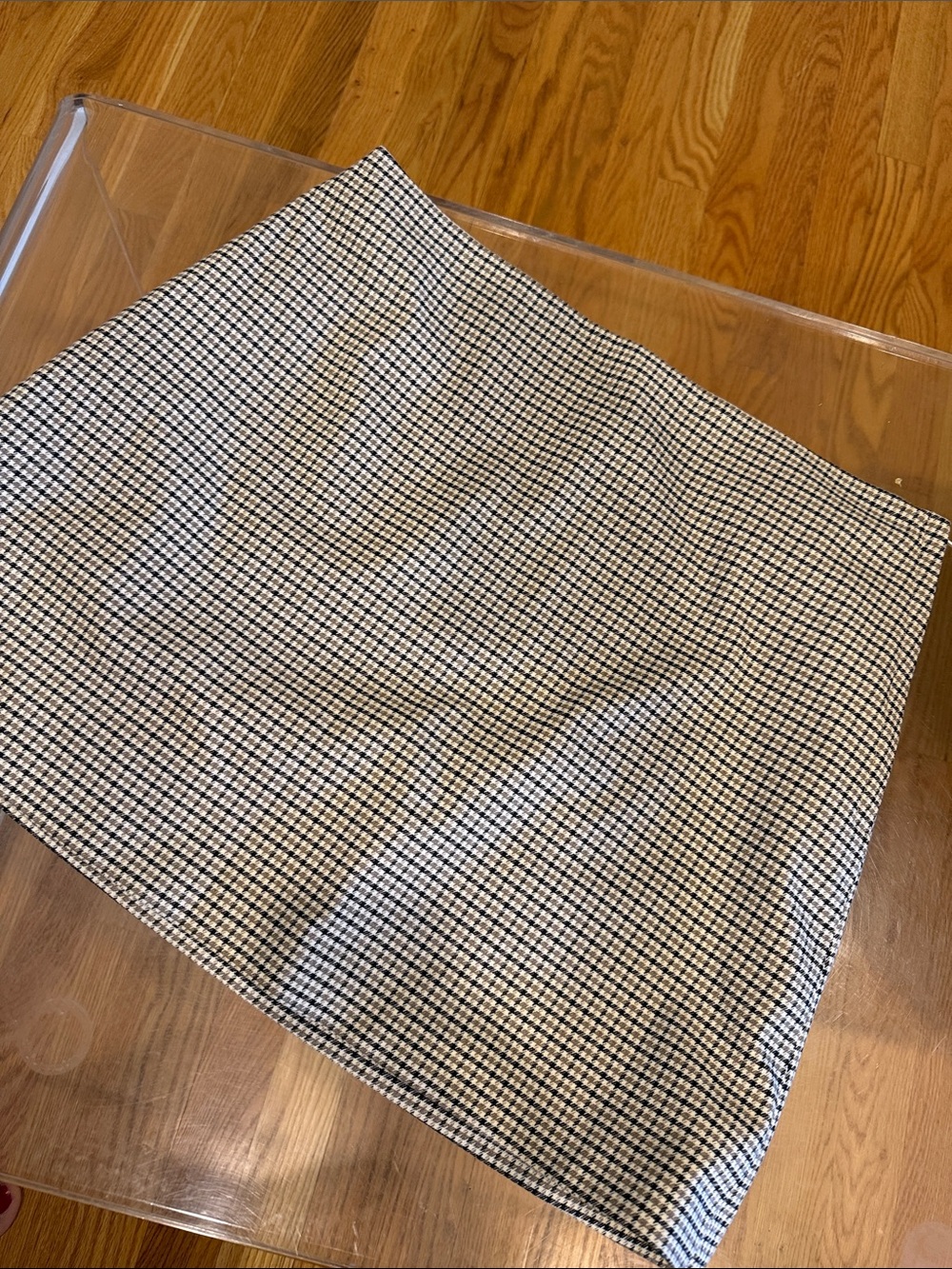 H&M  Houndstooth Mini Skirt